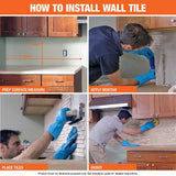 Marazzi LuxeCraft White 4 in. x 8 in. Glazed Ceramic Subway Wall Tile (10.5 sq. ft. / case)