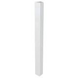 4 in. x 4 in. x 39 in. White Traditional Fence Post Jacket