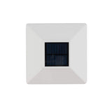 Deckorators 4 in. x 4 in. White Solar Band LED Post Cap