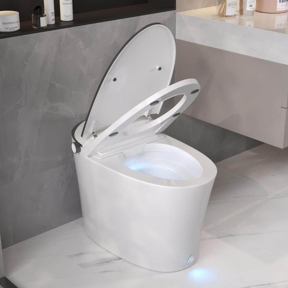 DEERVALLEY 1.28 GPF Smart 1-Piece Toilet with Heated Seat & Auto Flush