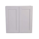 Design House Brookings Solid Wood Ready to Assemble Shaker 33 in. x 36 in. x 12 in. 2 Door Wall Kitchen Cabinet W3336 in White