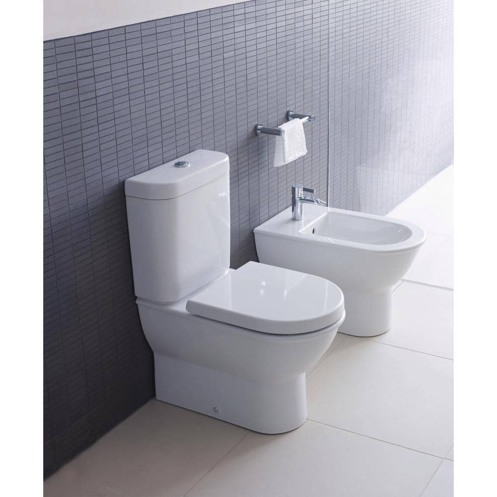 Duravit Darling New Round Floor-Mounted Bidet in White