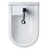 Duravit Starck Round 3 Wall-Mounted Bidet in White - Premium Design and Functionality