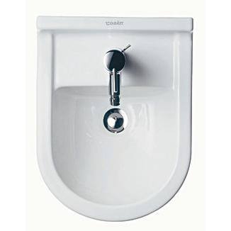 Duravit Starck Round 3 Wall-Mounted Bidet in White - Premium Design and Functionality