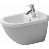 Duravit Starck Round 3 Wall-Mounted Bidet in White - Premium Design and Functionality
