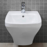 Duravit DuraStyle Round Wall-Mounted Bidet in White
