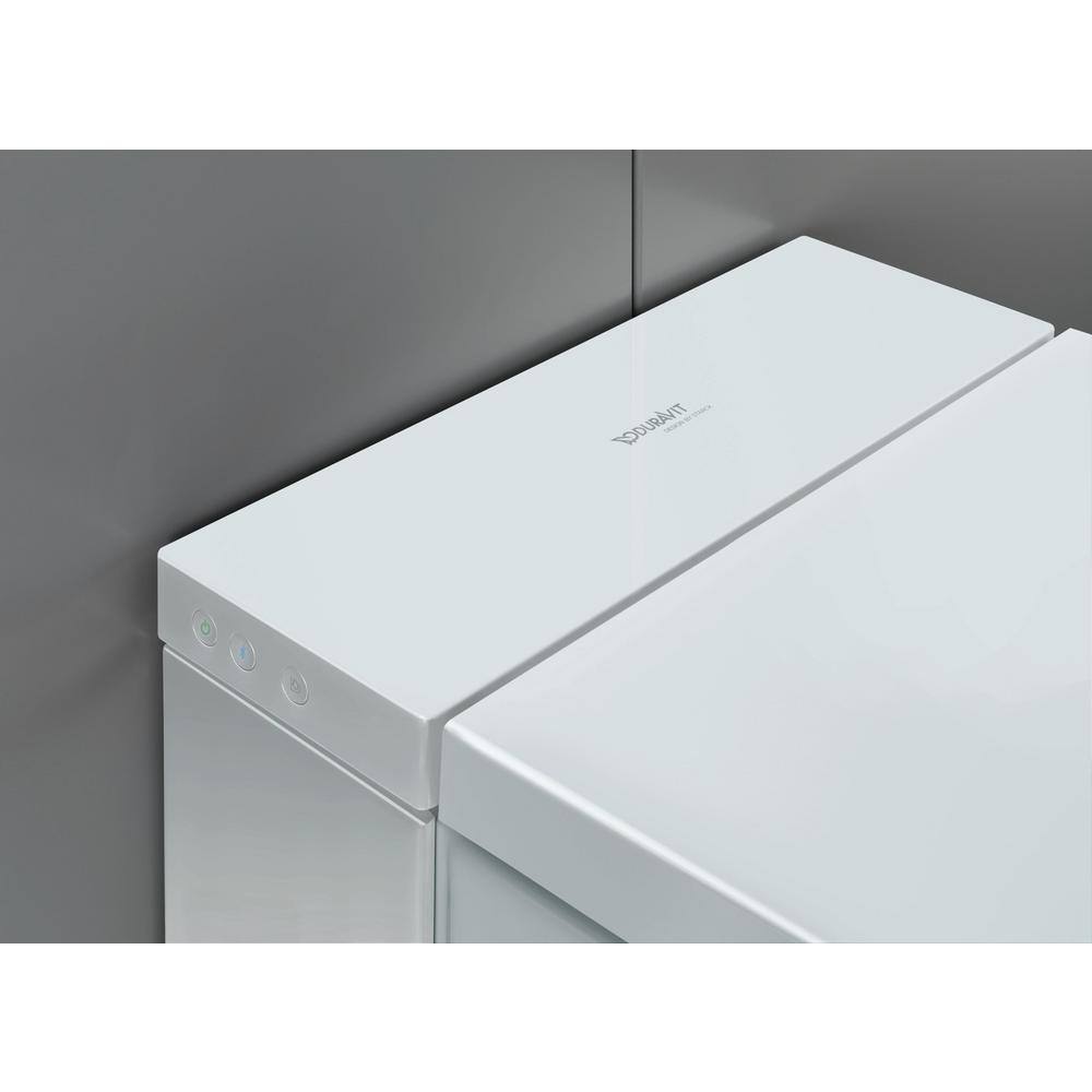 Duravit SensoWash i Elongated Bidet Toilet with 1.28 GPF in White