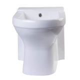 EAGO JA1010 Elongated White Bidet - Ceramic Porcelain