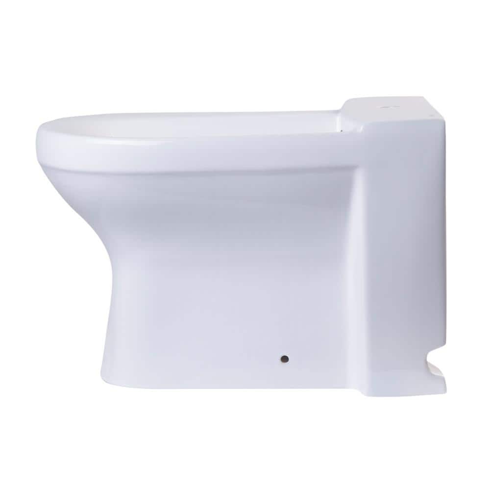 EAGO JA1010 Elongated White Bidet - Ceramic Porcelain