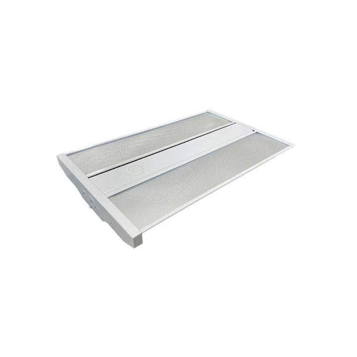 EarthTronics 1.3 ft. 92-Watt Equivalent Integrated LED Dimmable Premium Series White High Bay Light 13800 Lumens, 5000K