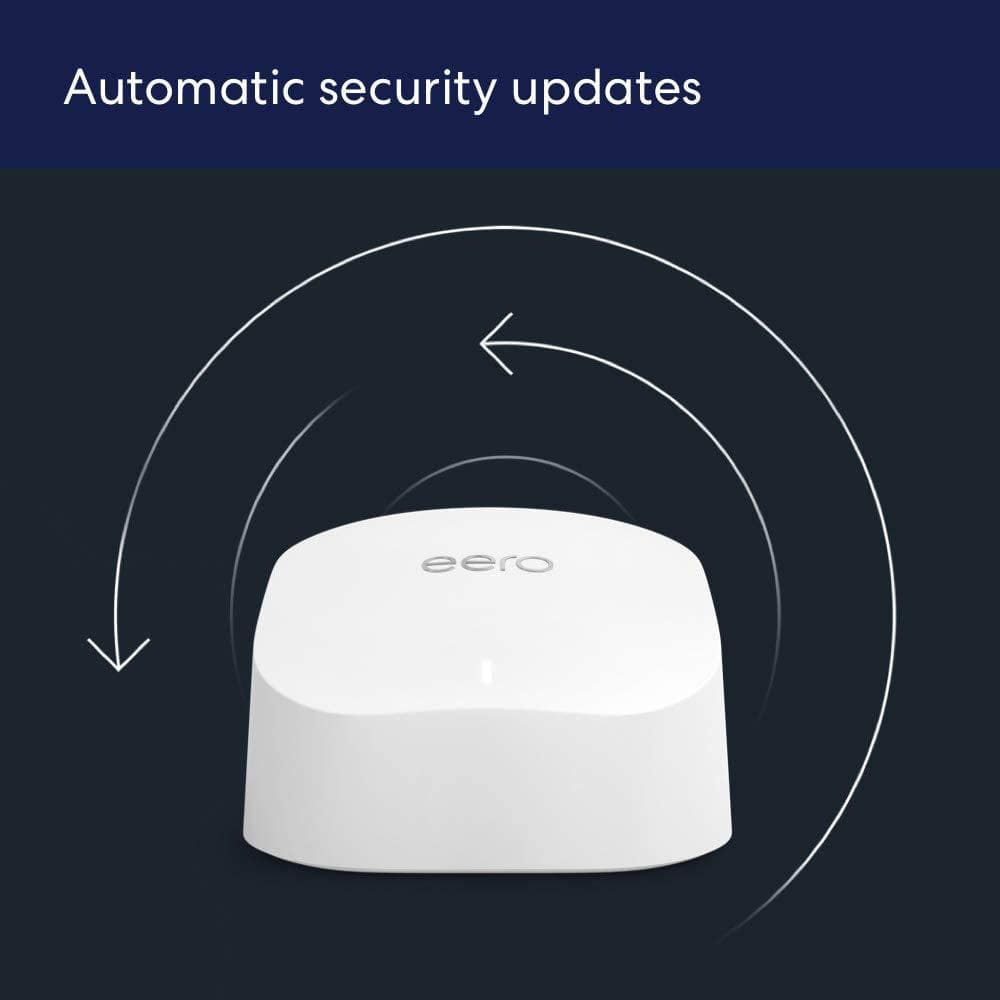 EERO 6 Dual-Band Mesh Wi-Fi 6 Extender - Expands Existing Eero Network White