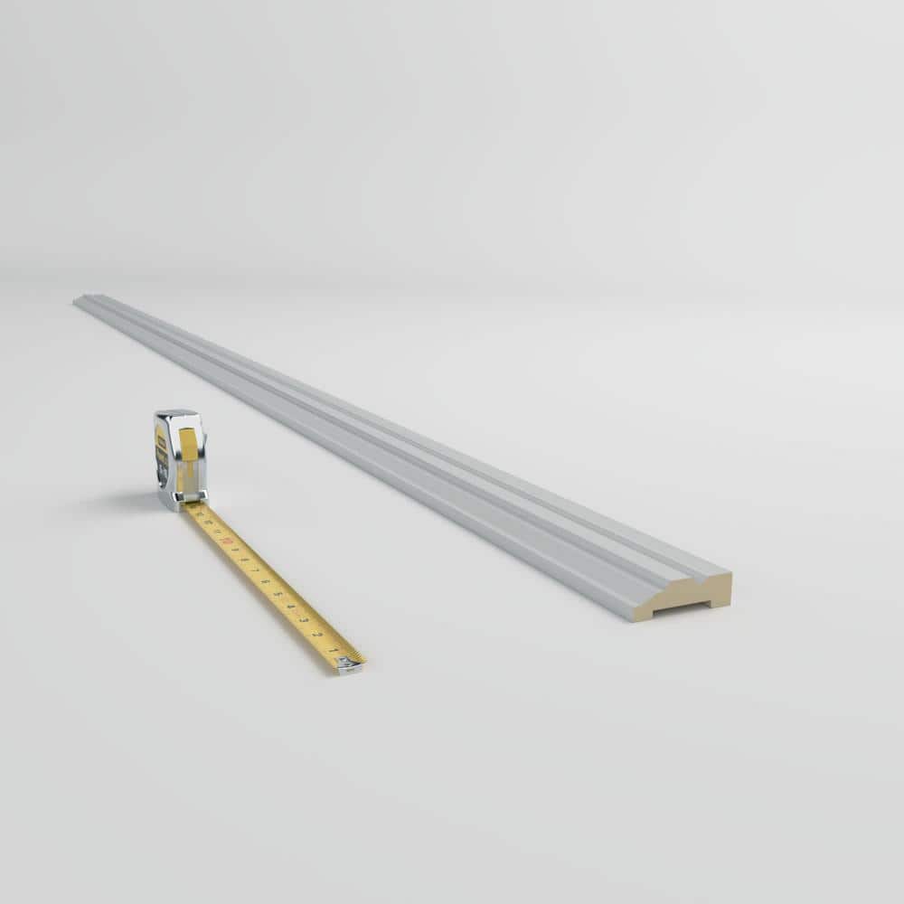 Ekena Millwork 5/8 in. x 2-5/8 in. x 94-1/2 in. Polyurethane Hillsborough Window and Door Casing Moulding