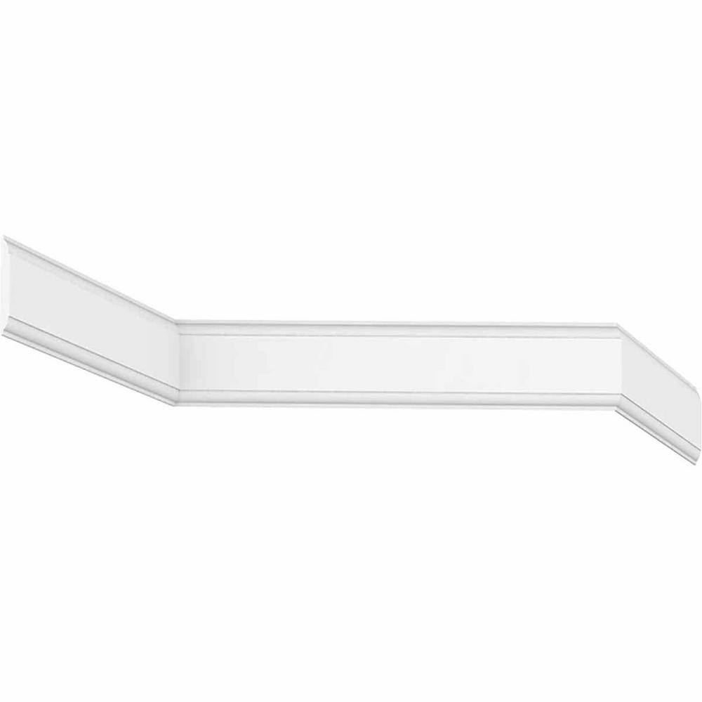 Ekena Millwork 1-1/4 in. x 1/4 in. x 96 in. Parting Bead, PVC