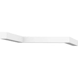 Ekena Millwork 1-1/2 in. x 1-1/2 in. x 96 in. Square Moulding, PVC (2-Pack)