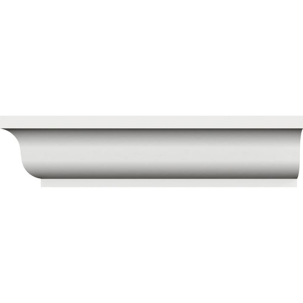 Ekena Millwork 2-7/8 in. x 2 in.P x 96 in. Moulding, PVC (12-Pack)
