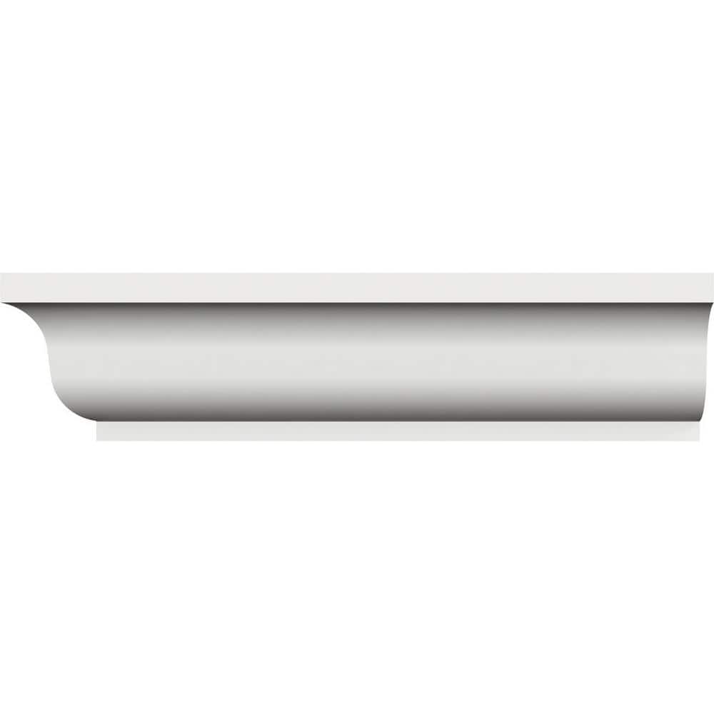 Ekena Millwork 2-7/8 in. x 2 in.P x 96 in. Moulding, PVC (6-Pack)
