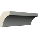 Ekena Millwork Finley 0.625 in. D x 1 in. W x 96 in. L Polyurethane Crown Moulding