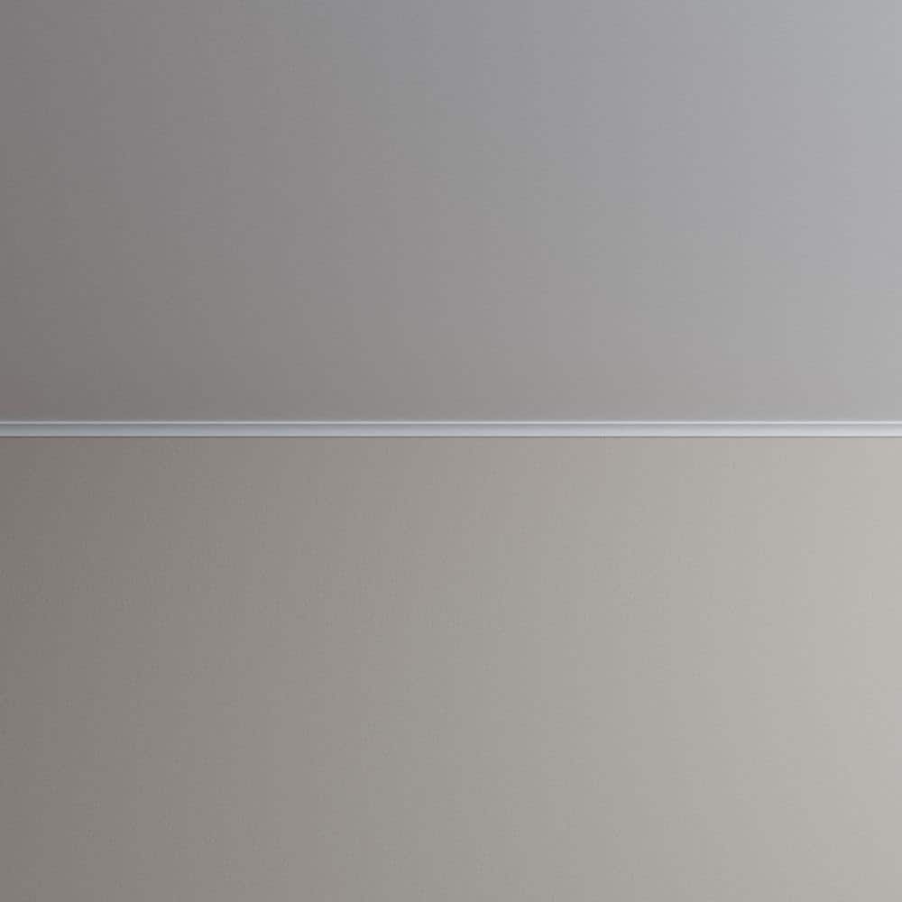 Ekena Millwork Finley 0.625 in. D x 1 in. W x 96 in. L Polyurethane Crown Moulding