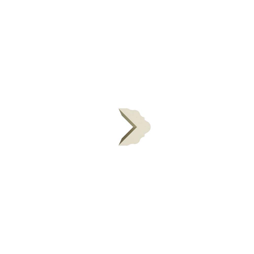 Ekena Millwork Mae 1.125 in. D x 1.125 in. W x 96 in. L Polyurethane Crown Moulding