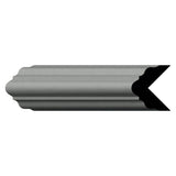 Ekena Millwork Mae 1.125 in. D x 1.125 in. W x 96 in. L Polyurethane Crown Moulding
