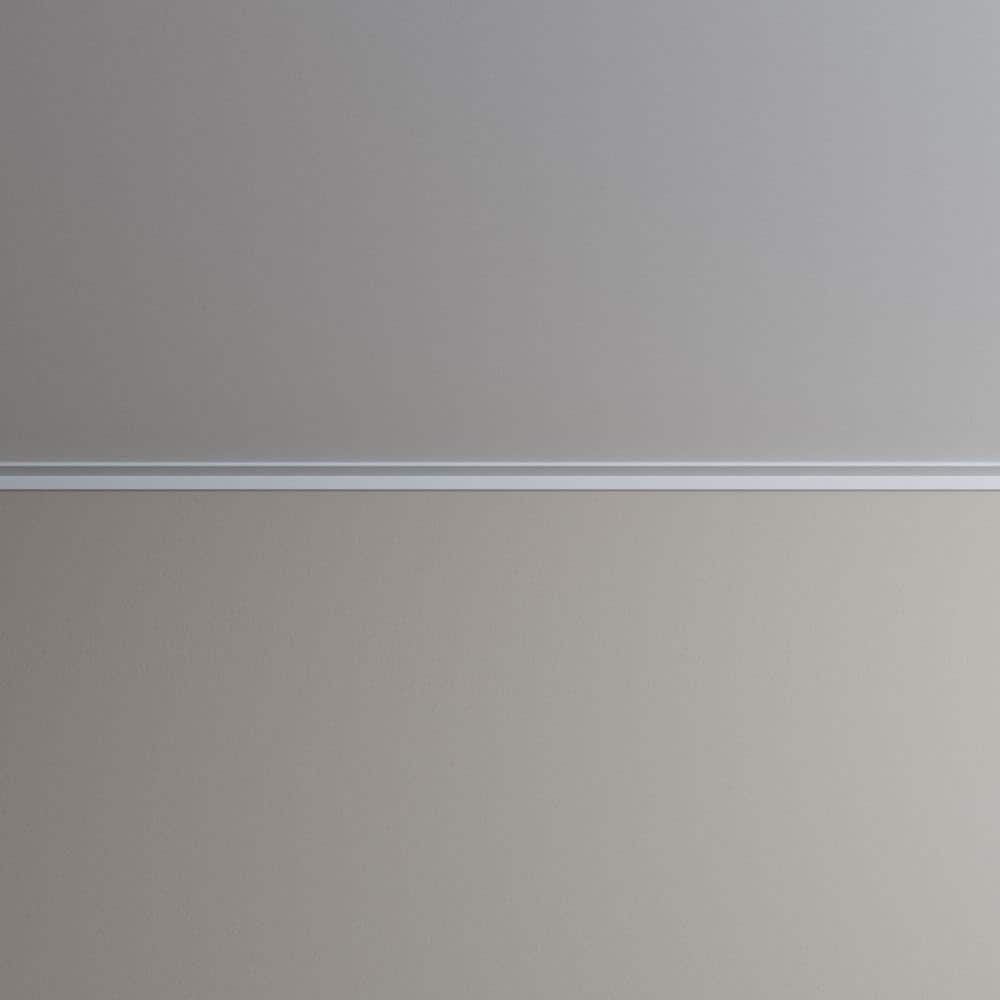 Ekena Millwork Savannah 1 in. D x 1.375 in. W x 94.5 in. L Polyurethane Crown Moulding