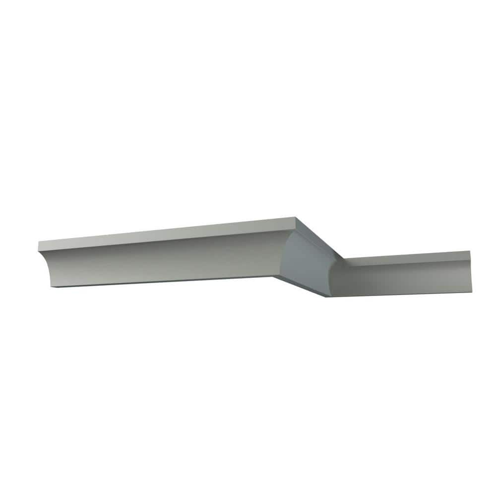 Ekena Millwork Ryan 1.625 in. D x 2 in. W x 94.5 in. L Polyurethane Crown Moulding