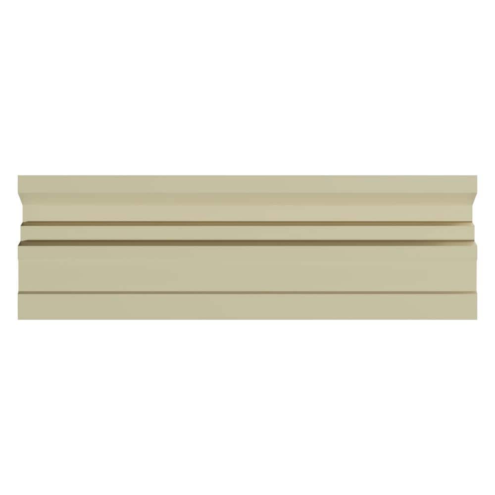 Ekena Millwork Joseph 4.375 in. D x 4.375 in. W x 96 in. L Polyurethane Crown Moulding