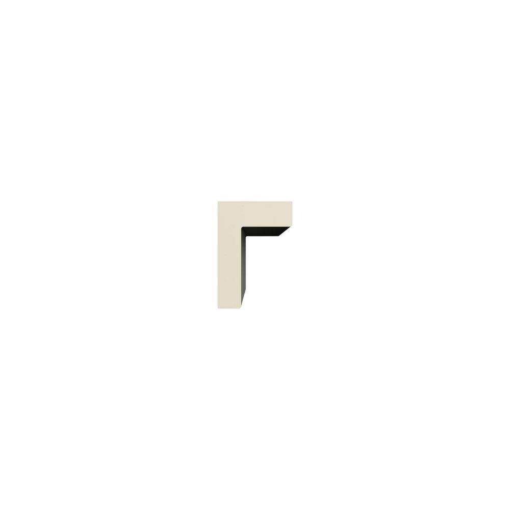 Ekena Millwork Sasha 1.125 in. D x 2 in. W x 94.5 in. L Polyurethane Crown Moulding