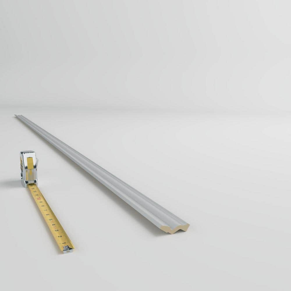 Ekena Millwork Sage 1.125 in. D x 2 in. W x 96 in. L Polyurethane Crown Moulding