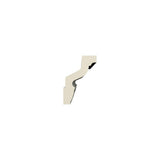 Ekena Millwork Sage 1.125 in. D x 2 in. W x 96 in. L Polyurethane Crown Moulding