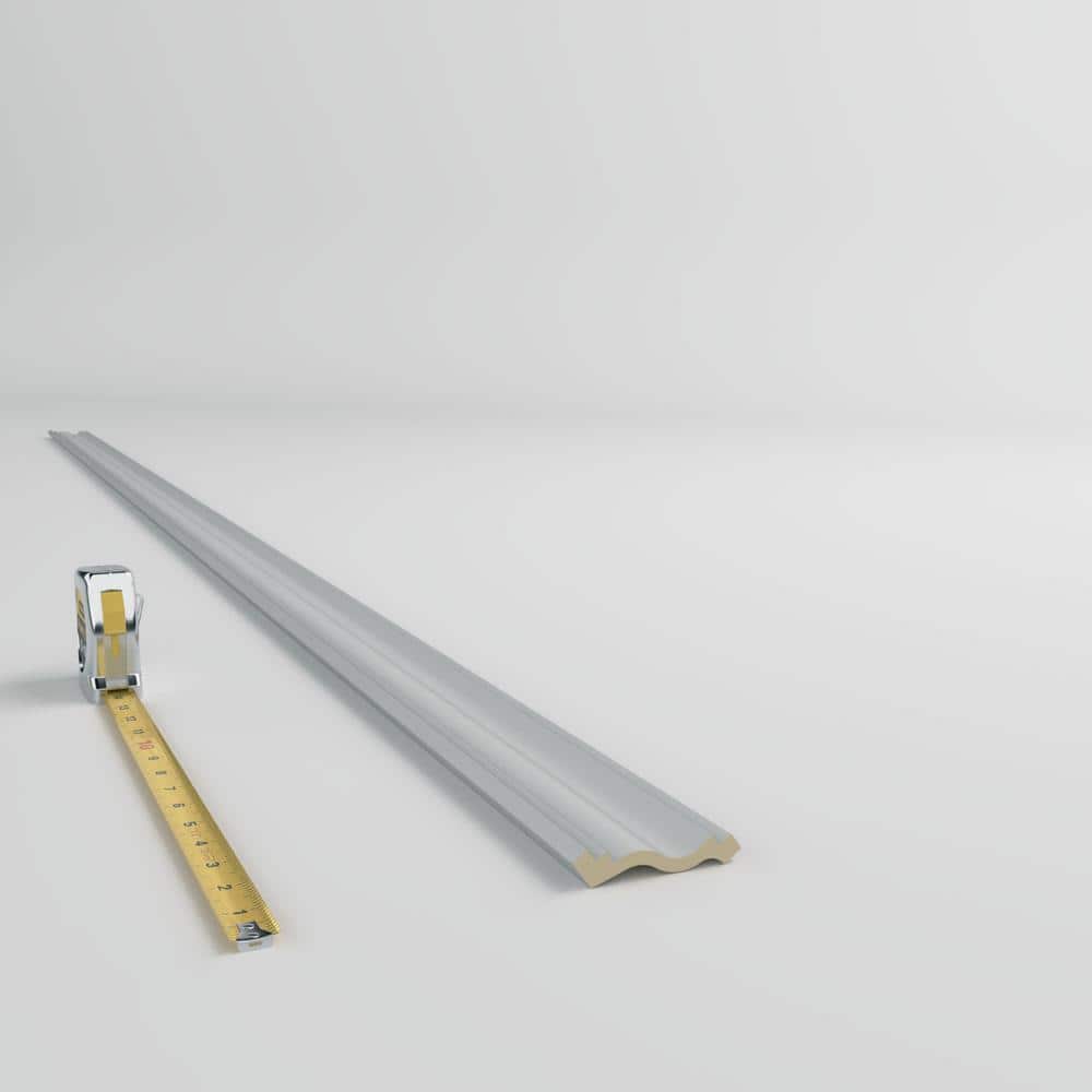 Ekena Millwork Cecilia 2 in. D x 3 in. W x 96 in. L Polyurethane Crown Moulding