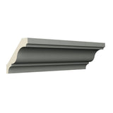 Ekena Millwork Margot 2.375 in. D x 3.375 in. W x 96 in. L Polyurethane Crown Moulding