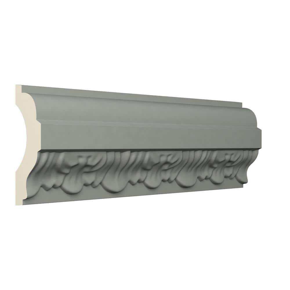 Ekena Millwork Oliver 1.625 in. D x 2.5 in. W x 94.5 in. L Polyurethane Crown Moulding