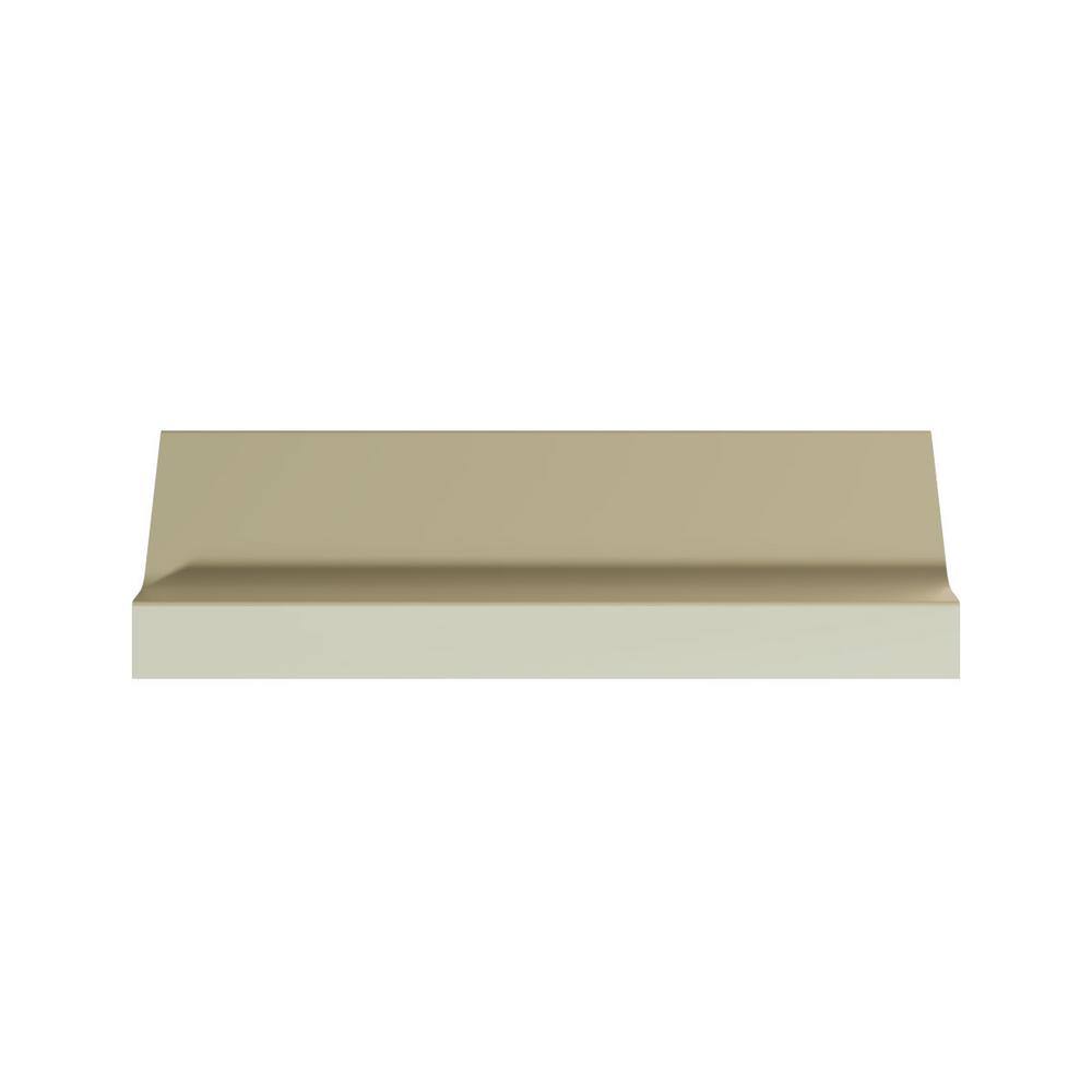 Ekena Millwork Scarlett 2 in. D x 2.75 in. W x 94.5 in. L Polyurethane Crown Moulding