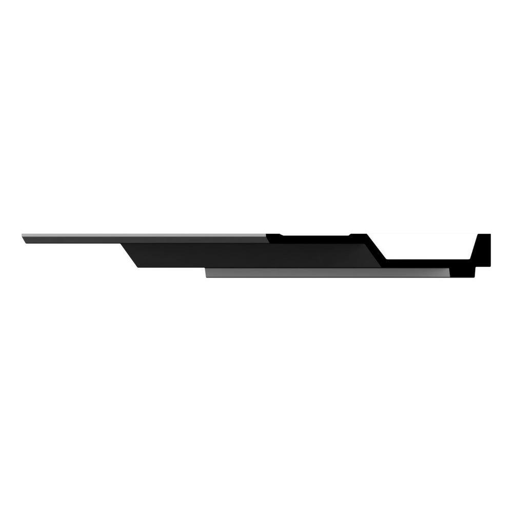 Ekena Millwork Anita 8.5 in. D x 8.5 in. W x 96 in. L Polyurethane Crown Moulding