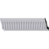 Ekena Millwork 3 in. x 3 in. x 94-1/2 in. Polyurethane Carrillo Crown Moulding