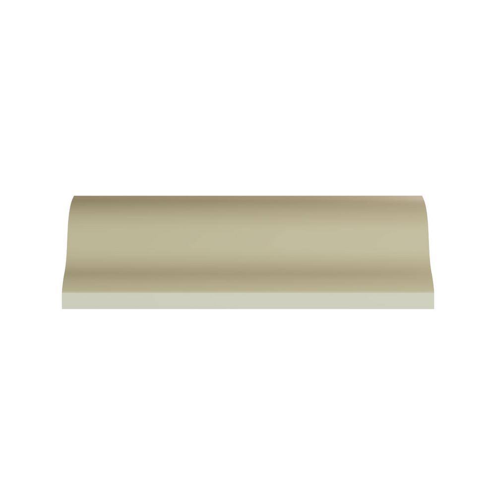 Ekena Millwork Enzo 2.5 in. D x 4 in. W x 96 in. L Polyurethane Crown Moulding