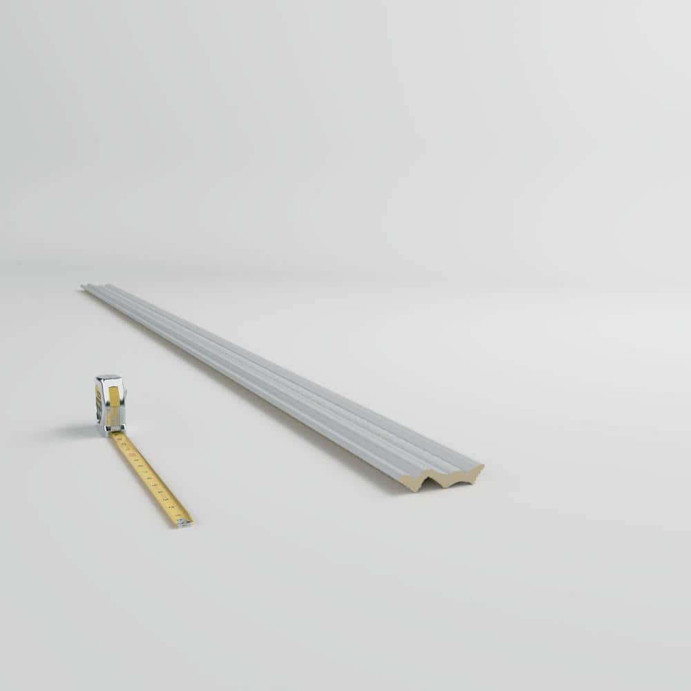 Ekena Millwork Freya 2.75 in. D x 4.125 in. W x 96 in. L Polyurethane Crown Moulding