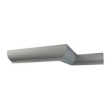 Ekena Millwork Rockwall 2.75 in. D x 4.25 in. W x 94.5 in. L Polyurethane Crown Moulding