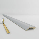 Ekena Millwork Rockwall 2.75 in. D x 4.25 in. W x 94.5 in. L Polyurethane Crown Moulding