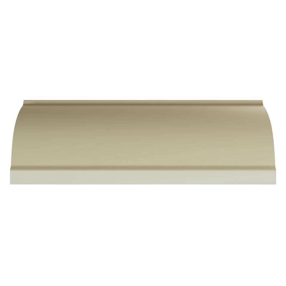 Ekena Millwork Terrel 3.125 in. D x 4.5 in. W x 96 in. L Polyurethane Crown Moulding