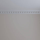 Ekena Millwork 3-1/8 in. x 3-1/8 in. x 94-1/2 in. Polyurethane Butterfly Crown Moulding