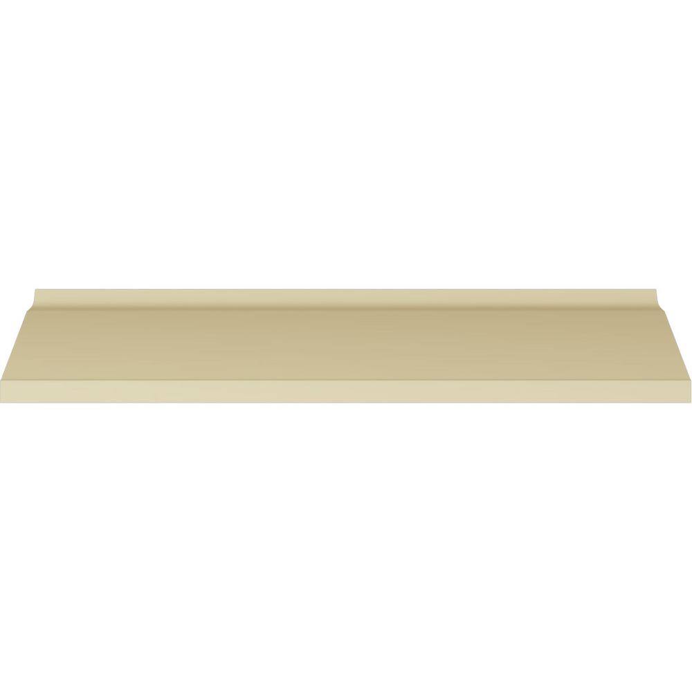 Ekena Millwork 3-1/8 in. x 3-1/8 in. x 94-1/2 in. Polyurethane Butterfly Crown Moulding
