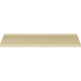 Ekena Millwork 3-1/8 in. x 3-1/8 in. x 94-1/2 in. Polyurethane Butterfly Crown Moulding