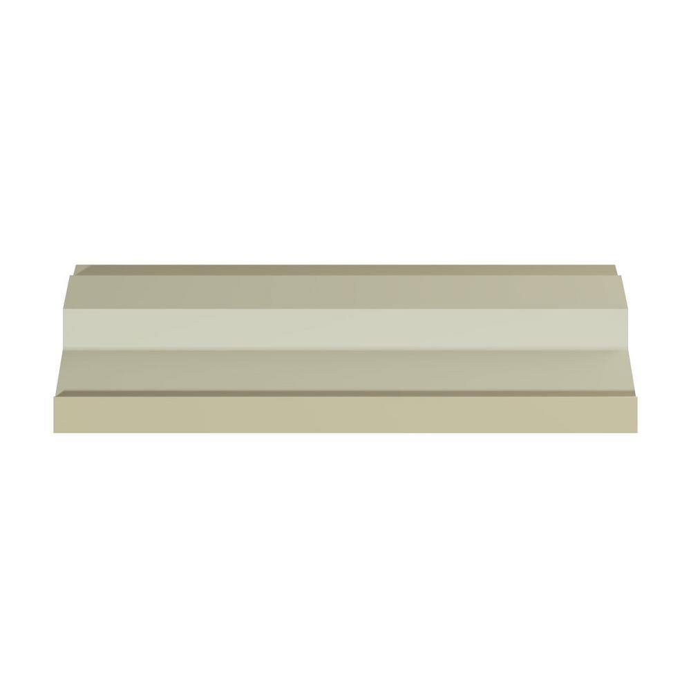 Ekena Millwork Grayson 3.125 in. D x 4.5 in. W x 96 in. L Polyurethane Crown Moulding