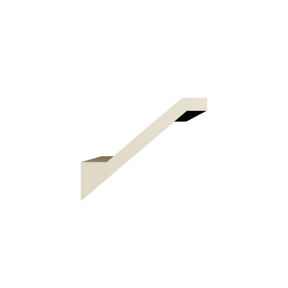 Ekena Millwork Cleo 4 in. D x 5 in. W x 94.5 in. L Polyurethane Crown Moulding