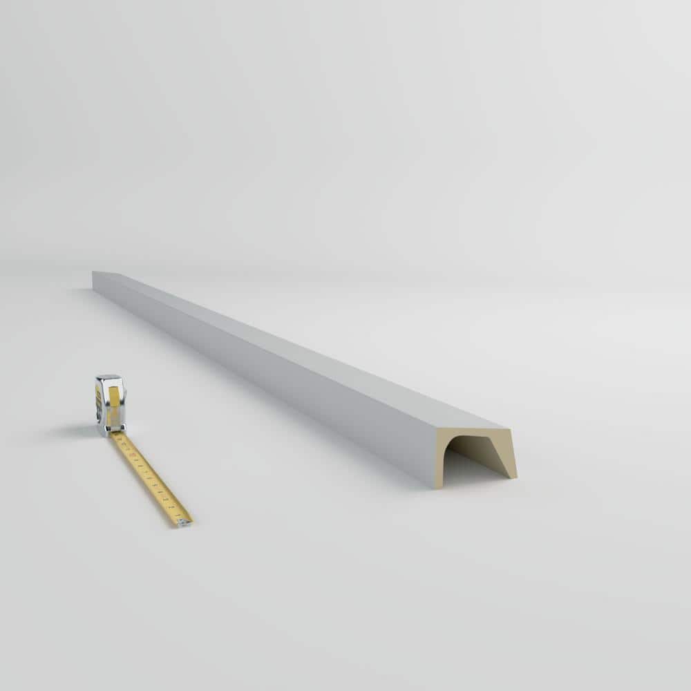 Ekena Millwork Anton 4.375 in. D x 4.375 in. W x 96 in. L Polyurethane Crown Moulding