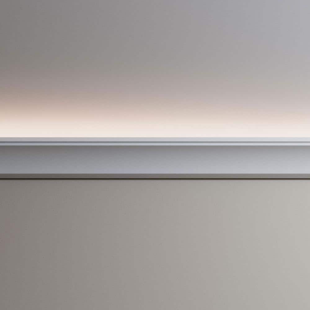 Ekena Millwork Arlene 6 in. D x 6.5 in. W x 94.5 in. L Polyurethane Crown Moulding