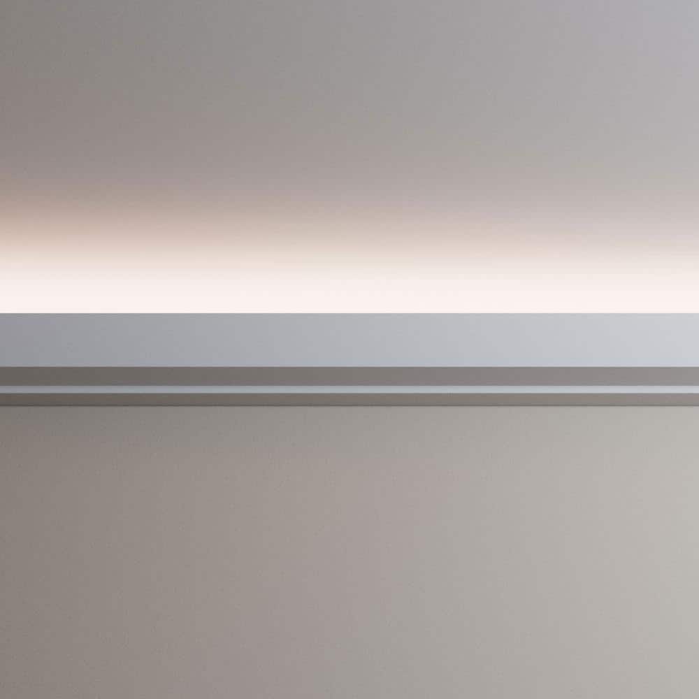 Ekena Millwork Armando 6 in. D x 6 in. W x 96 in. L Polyurethane Crown Moulding