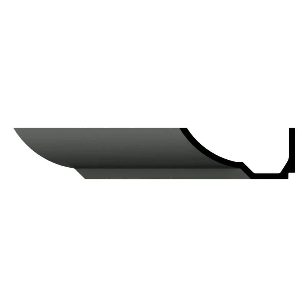 Ekena Millwork Benjamin 7 in. D x 7 in. W x 96 in. L Polyurethane Crown Moulding